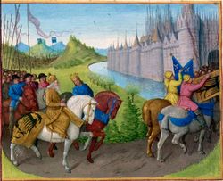 십자군의 콘스탄티노폴리스 입성.