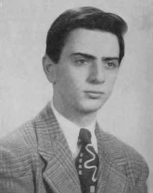 1951년 레이웨이 고등학교 졸업앨범에 실린 사진