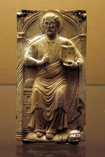 820년대 로마에 세워진 루트비히 1세의 부조상