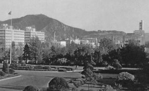 KCIA 본부가 있던 남산 (1960년대 촬영)