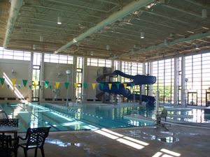 학생 생활 센터(SLC)의 수영장