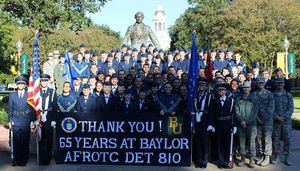 베일러 대학교 공군 ROTC 프로그램은 2013년 65주년을 기념했다.