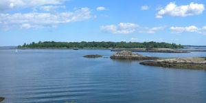 뉴로셸 해안가의 섬들