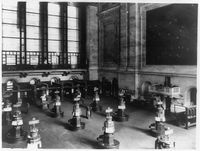 거래소 내부 옛 사진(HABS 사진)