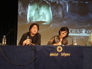 2009년 시체스 영화제에서의 박찬욱