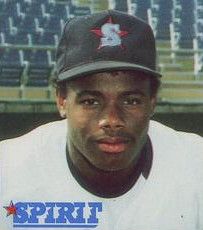 1988년 샌 버너디노 스피릿 소속 시절의 그리피