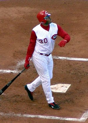 신시내티 레즈 시절 타석에 선 그리피