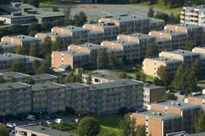 2008년 필링스달렌의 아파트 건물