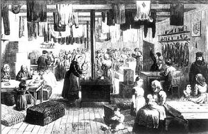 1875년 캔자스 중부의 볼가 독일인 임시 거주지