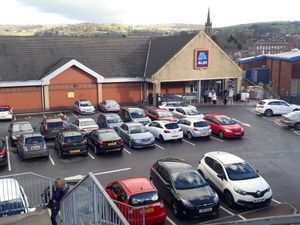 영국 맥클스필드에 있는 알디 쥐트 매장