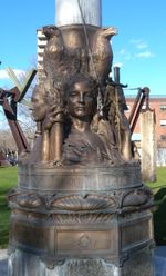 제1차 세계 대전 기념비, 로즈 가든