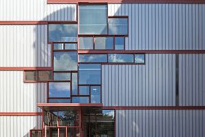 프랫 인스티튜트 건축학과(Pratt Institute School of Architecture) 히긴스 홀 정면