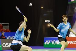 이용대 선수는 파트너 유연성과 함께 2013 프랑스 오픈에 출전했다.