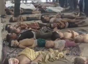 아사드 정권이 구타 화학 공격으로 살해한 어린이들, 21세기 최악의 화학 무기 공격