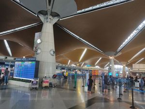 KLIA 세팡의 메인 터미널 건물