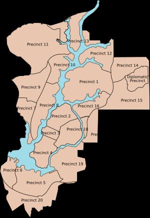 푸트라자야의 구(區)