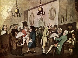 하버마스가 서술한 공론장 - 18세기 커피하우스