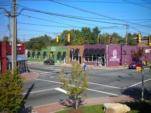 노다 지역과 노스 샬럿의 예술 지구