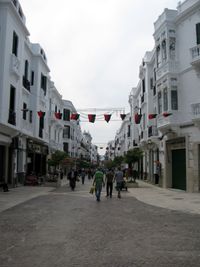 테투안 신시가지의 유럽풍 건축물