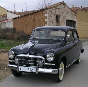 SEAT 1400, 1953년 SEAT에서 생산한 최초의 모델