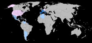카탈루냐어의 공식 지위별 지리적 분포