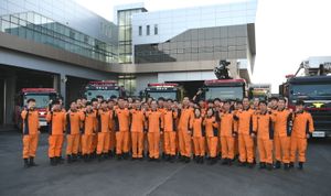 2019년 소방청장 정문호 현장점검