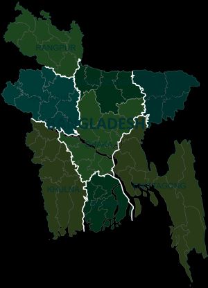 방글라데시의 행정 구역