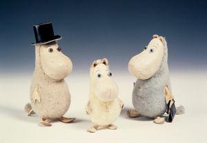 1950년대 핀란드산 무민 장난감