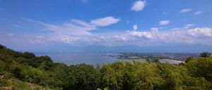 휴가무라 세토우치 토요에서 이시즈치 산맥의 전망(시코쿠 팔십팔경)