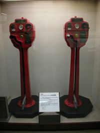 웹 앤드 톰슨식 전기 통표기 (교통박물관 소장・철도기념물)