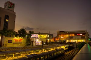 시나가와구 오이에 있는 오이마치역