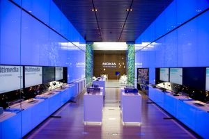 2009년 브라질 상파울루(São Paulo)에 있는 노키아 플래그십 스토어