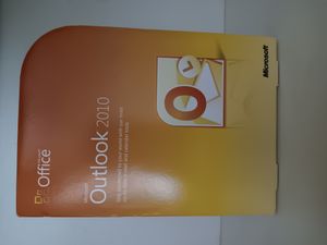 소매 상자에 담긴 Outlook 2010
