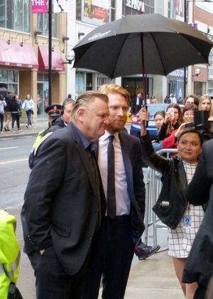 브렌던과 그의 아들 도널 글리슨, 2015년 토론토 국제영화제