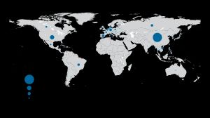 2021년 국가별 전 세계 돼지고기 생산량