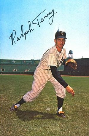 월드 시리즈 MVP를 수상한 랄프 테리