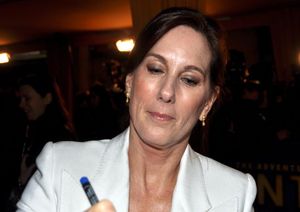 2011년 파리에서 열린 "틴틴: 유니콘의 비밀" 시사회에 참석한 케네디