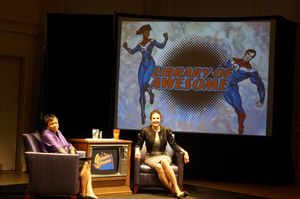 2017년 6월 16일, 카터와 카라 헤이든 박사가 라이브러리 오브 어썸 행사에서 유엔, 2017년 영화 원더 우먼, 그리고 페미니즘에 대한 토론을 진행했다.