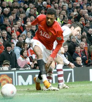 2008년 유나이티드에서 뛰는 나니