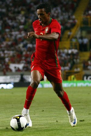 2008년 포르투갈 대표팀에서 활약하는 나니