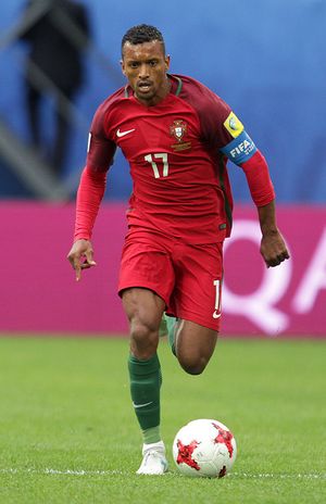 2017년 FIFA 컨페더레이션스컵 당시의 나니