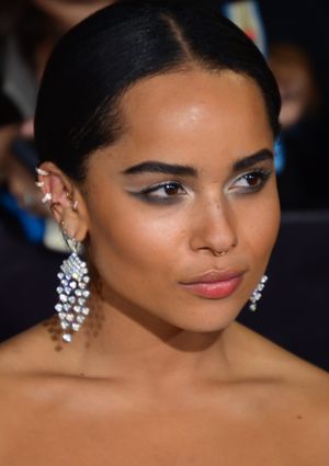 2014년 3월, 《다이버전트》 시사회에서의 크래비츠