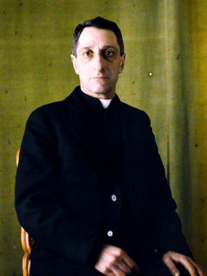 1925년 조르주 슈발리에의 오토크롬 사진