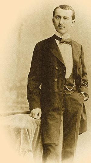 1900년경 학생 시절의 밀란코비치