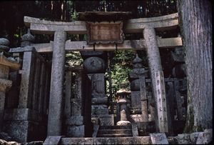 와카야마현 고야산에 있는 시마즈 가문의 묘