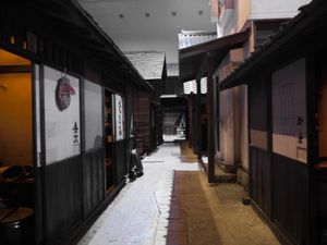 후카가와 에도 박물관의 나가야 복제품