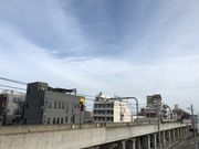 시바타역의 네온거리