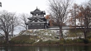 고다 성 삼중탑(니가타현 조에쓰시)