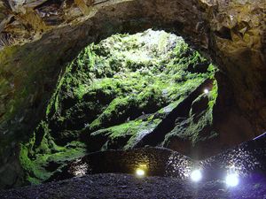 테르세이라섬의 알가르 두 카르바웅 화산 동굴