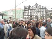 종교 축제 기간의 아소르스 제도 주민들